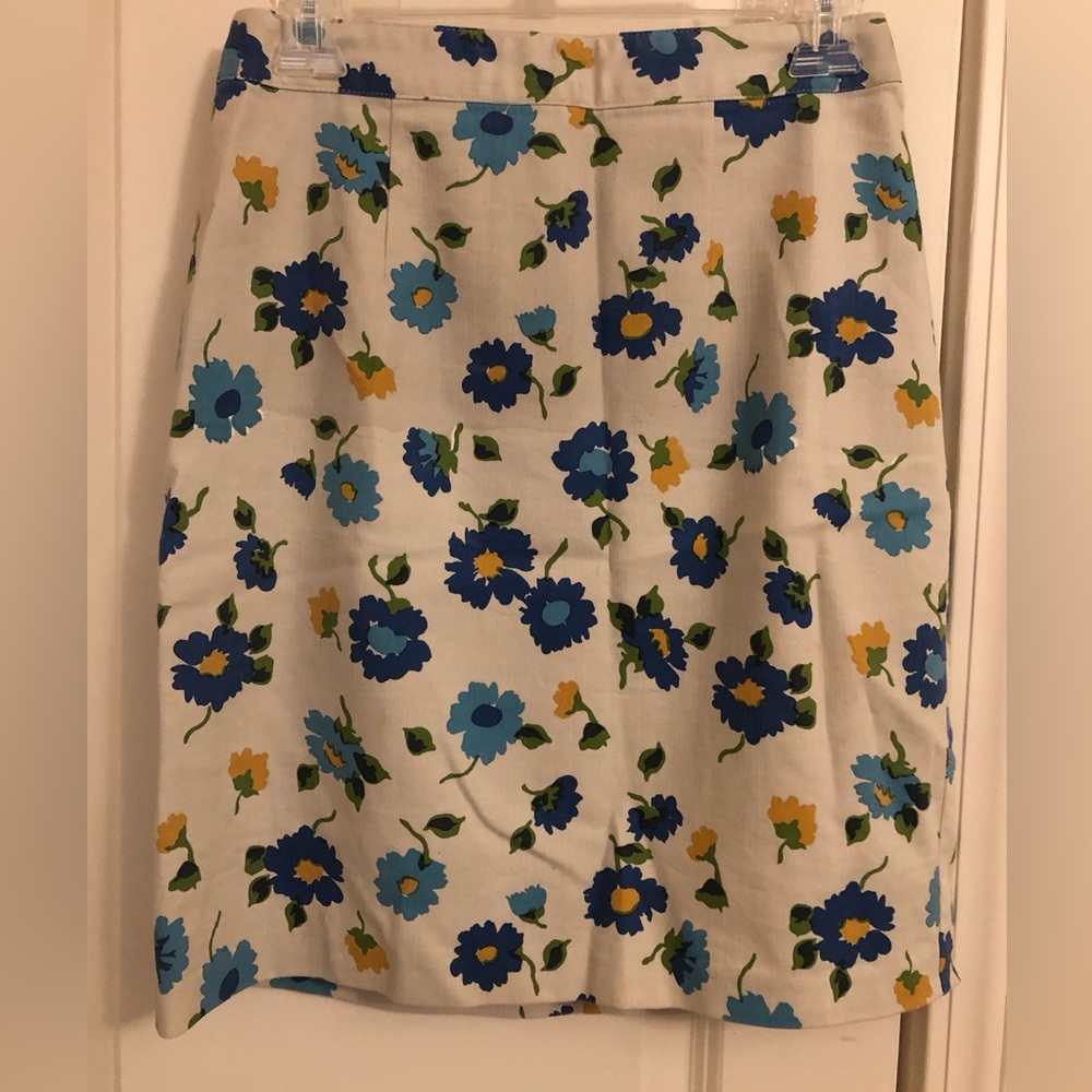 Vintage floral skirt